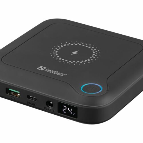 Sandberg All-in1 24000mAh Laptop PowerBank Black